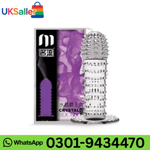 Crystal Condom Sleeve For Men