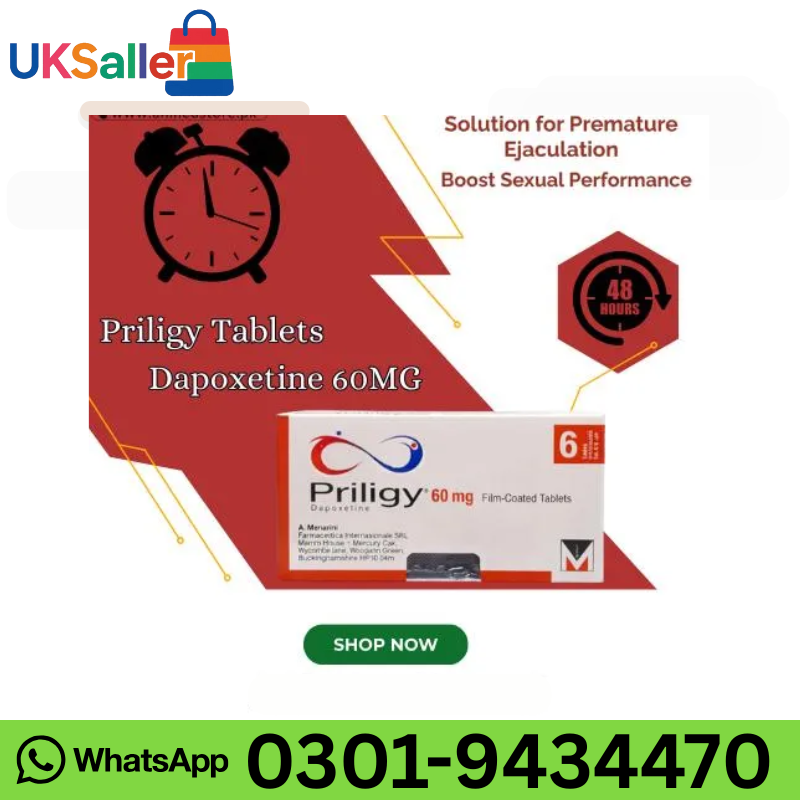 Priligy 60Mg Price in Pakistan
